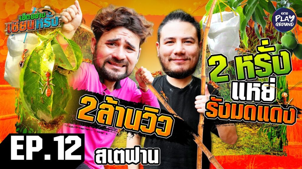 [FULL EP.12] "นีโน่ - สเตฟาน" 2 หรั่ง แหย่รังมดแดง | เฮ็ดอย่างเซียนหรั่ง | วิถีชีวิตชาวอีสานแท้กลางท้องนา